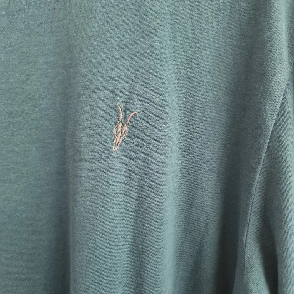 Allsaints green tonic ls crew long sleeve t shirt Size large - Picture 5 of 5